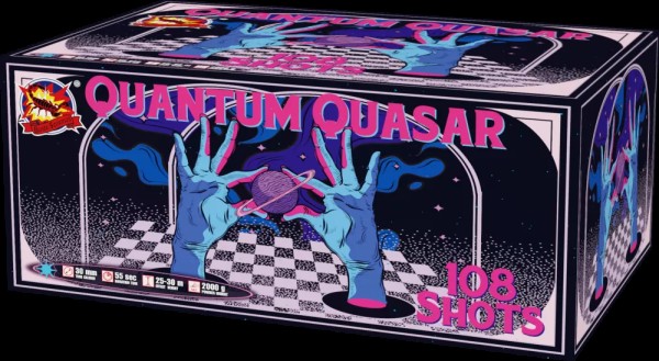 Quantum Quasar 108 shots 30 mm SRPyro SR Pyro CLE4588