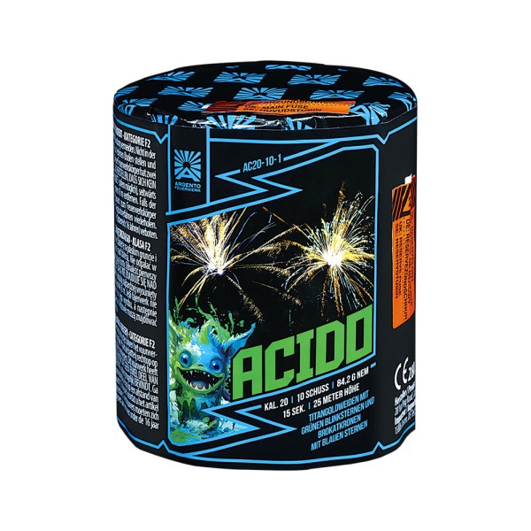 AC20-10-1 Acido 10-Schuß-Batterie von Argento Funke