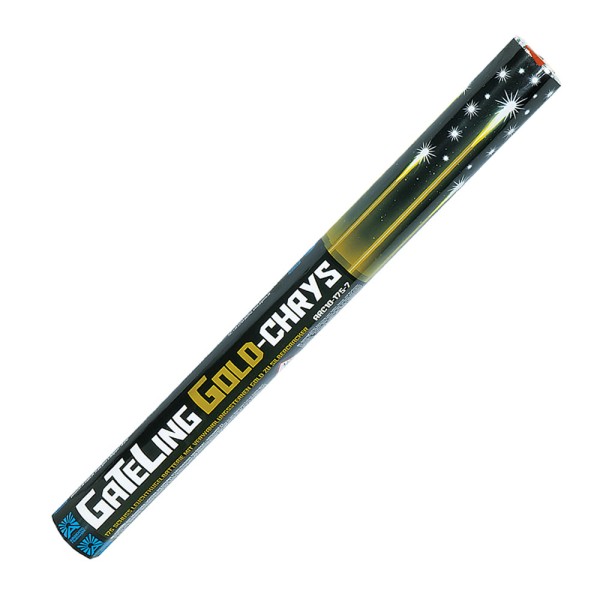 ARC10-175-7 "GaTeLing Gold-Chrys" 175-Schuß-Leuchtkugelbatterie von Argento Funke