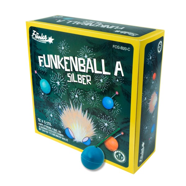FCG-B20-C Funkenball A Silber von Funke 6er Pack