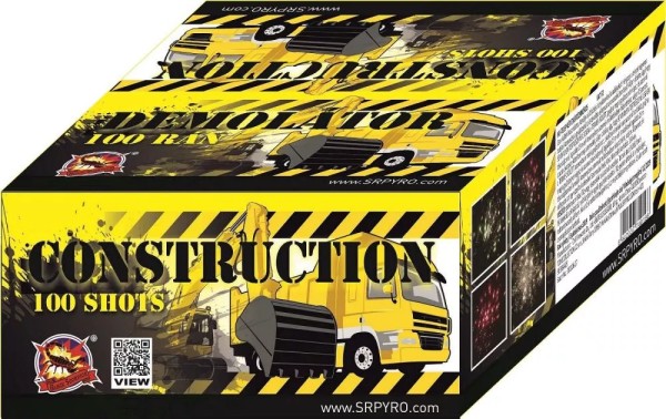 Under Construction 100 shots 16 mm SRPyro SR Pyro CLE4019