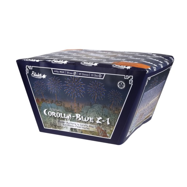 FC20-49-5 Corolla Blue Z-1 Corolla-Blue Z1, Funke, F2, 1.4g, NEM 0,5kg