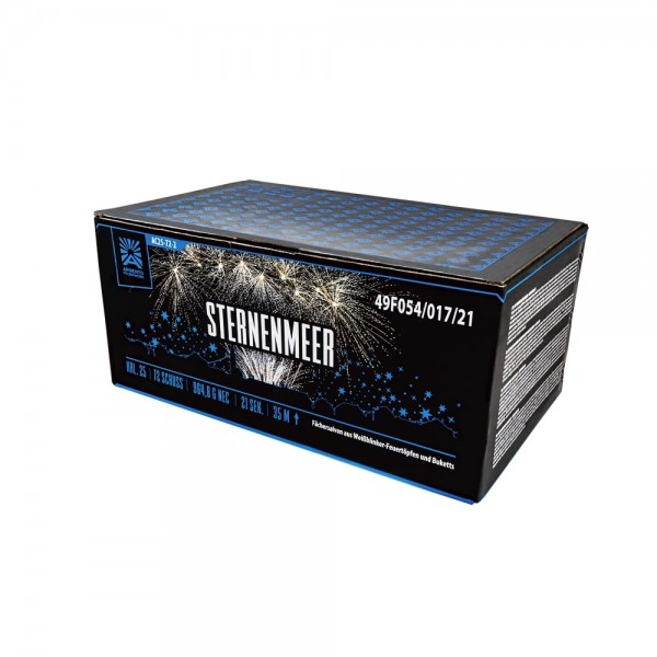 AC25-72-2 Sternenmeer Funke Argento, F2, 1.4g, NEM 0,50kg