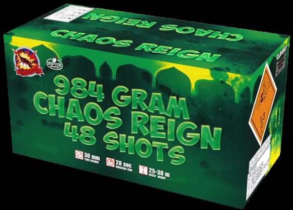 Chaos Reign 48 shots 30 mm SRPyro SR Pyro CLE4597
