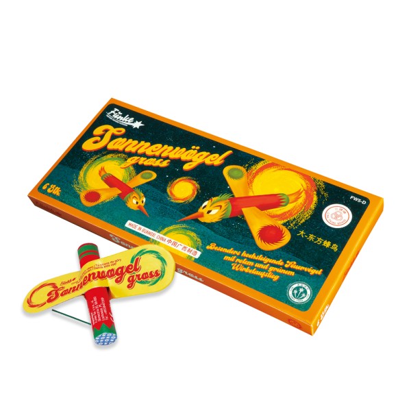FW5-D Sonnenvögel Groß 6er Pack von Funke