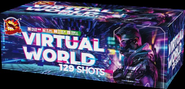 Virtual World 129 shots 25-30 mm SRPyro SR Pyro CLE4585