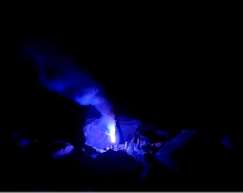 PGE218-BF Blaue Bengalflamme F1 einzeln Pyrotrade