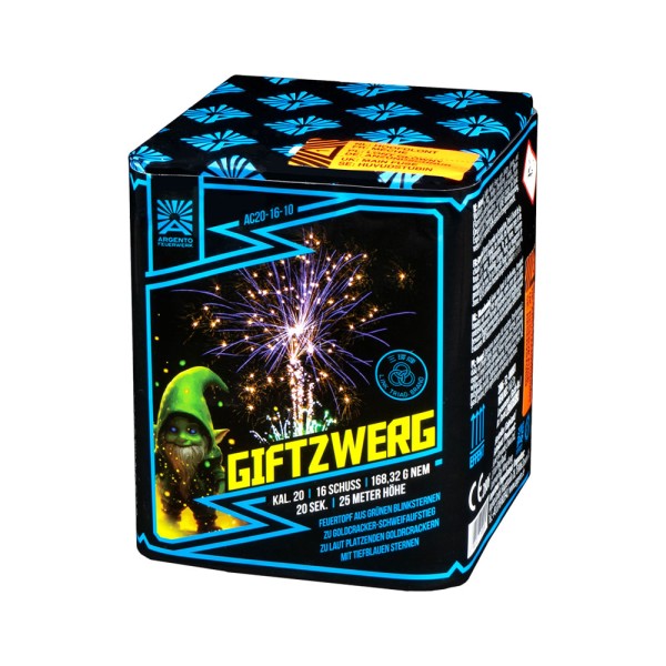 AC20-16-10 Giftzwerg 16-Schuß-Batterie von Argento Funke
