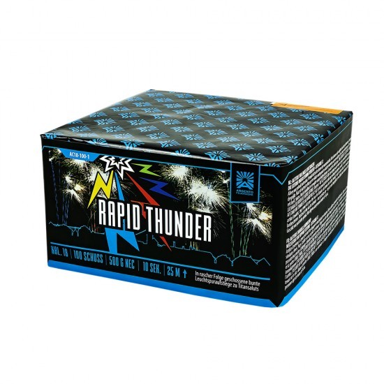Rapid Thunder AC18-100-1 Funke Argento, F2, 1.3g, NEM 0,5 kg