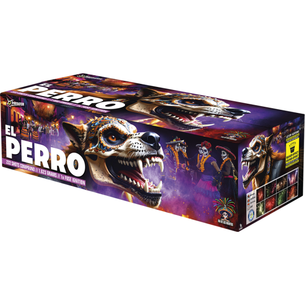 04441 El Perro 222-Schußbatterie Lesli 4441