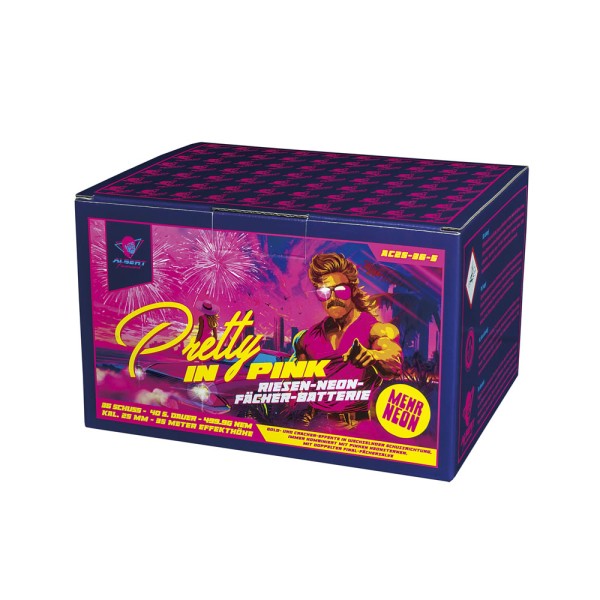 AC25-36-5 Pretty In Pink 36-Schuß-Batterie von Albert Funke