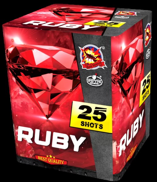 Ruby 25 shots 30 mm SRPyro SR Pyro CLE4179