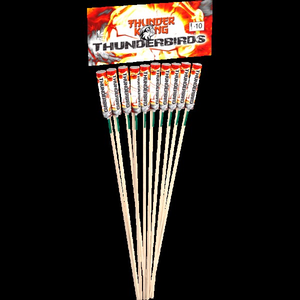 04204 Thunderbirds 10er Pack Raketen Lesli